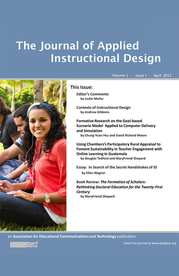 The Journal of Applied Instructional Design