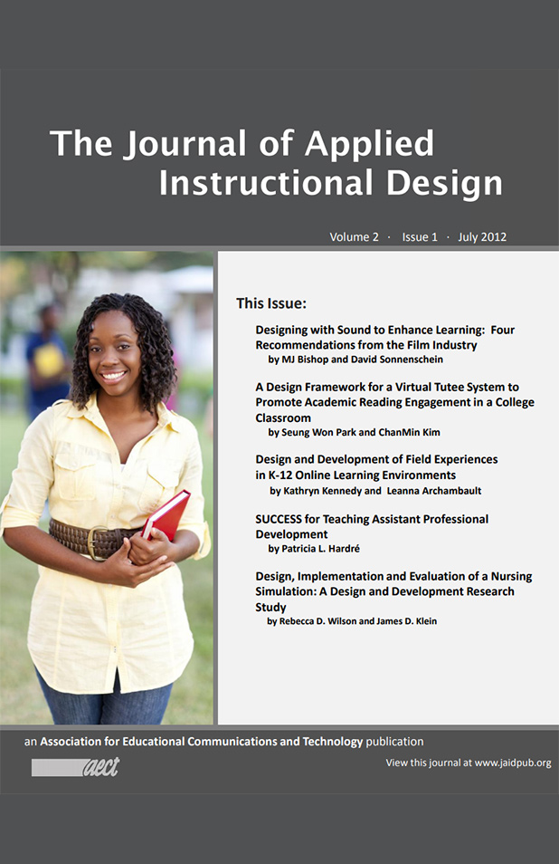 The Journal of Applied Instructional Design