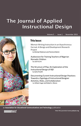 The Journal of Applied Instructional Design