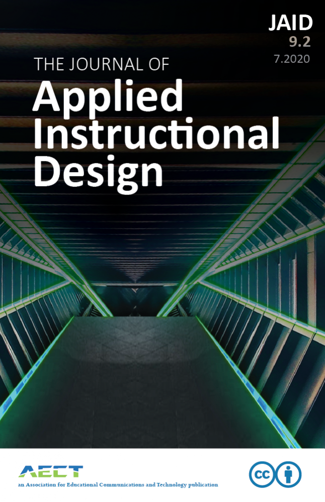 The Journal of Applied Instructional Design