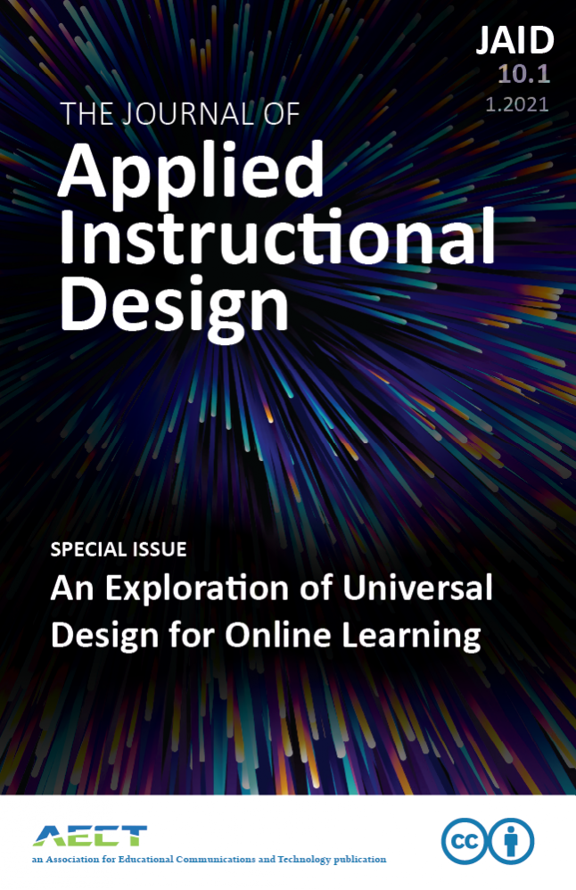 The Journal of Applied Instructional Design