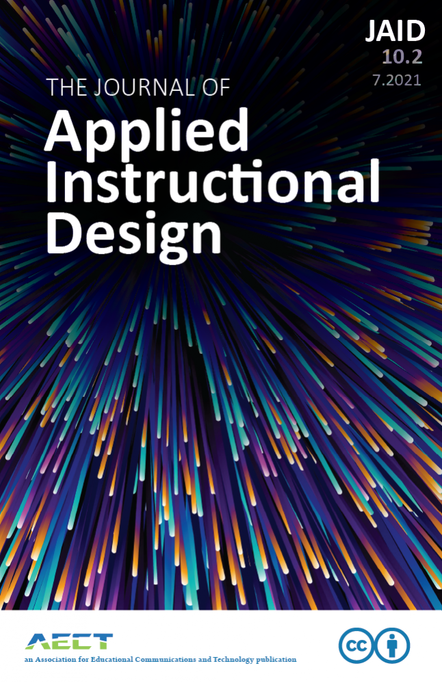 The Journal of Applied Instructional Design